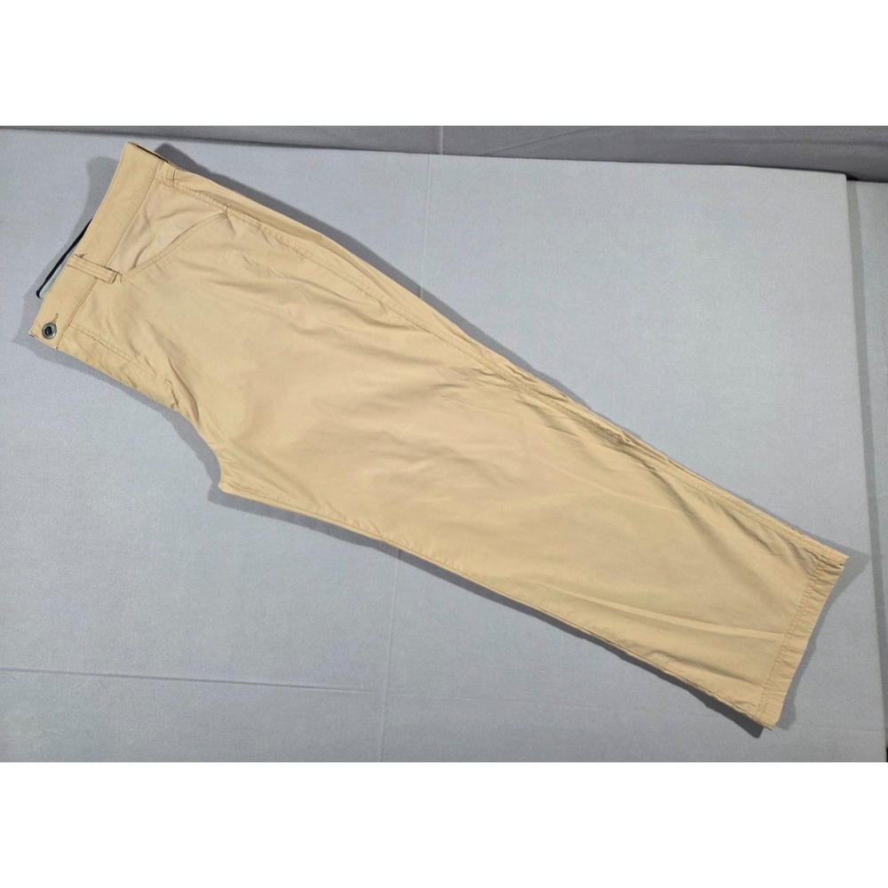 Orvis Pants Mens 40x29 Beige Khaki Stretch Outdoor Hiking Water Repellent Trek